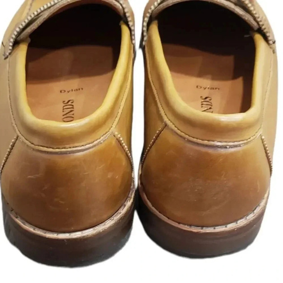 Allen Edmonds Walnut Dylan Penny Loafer 8 - Picture 4 of 10